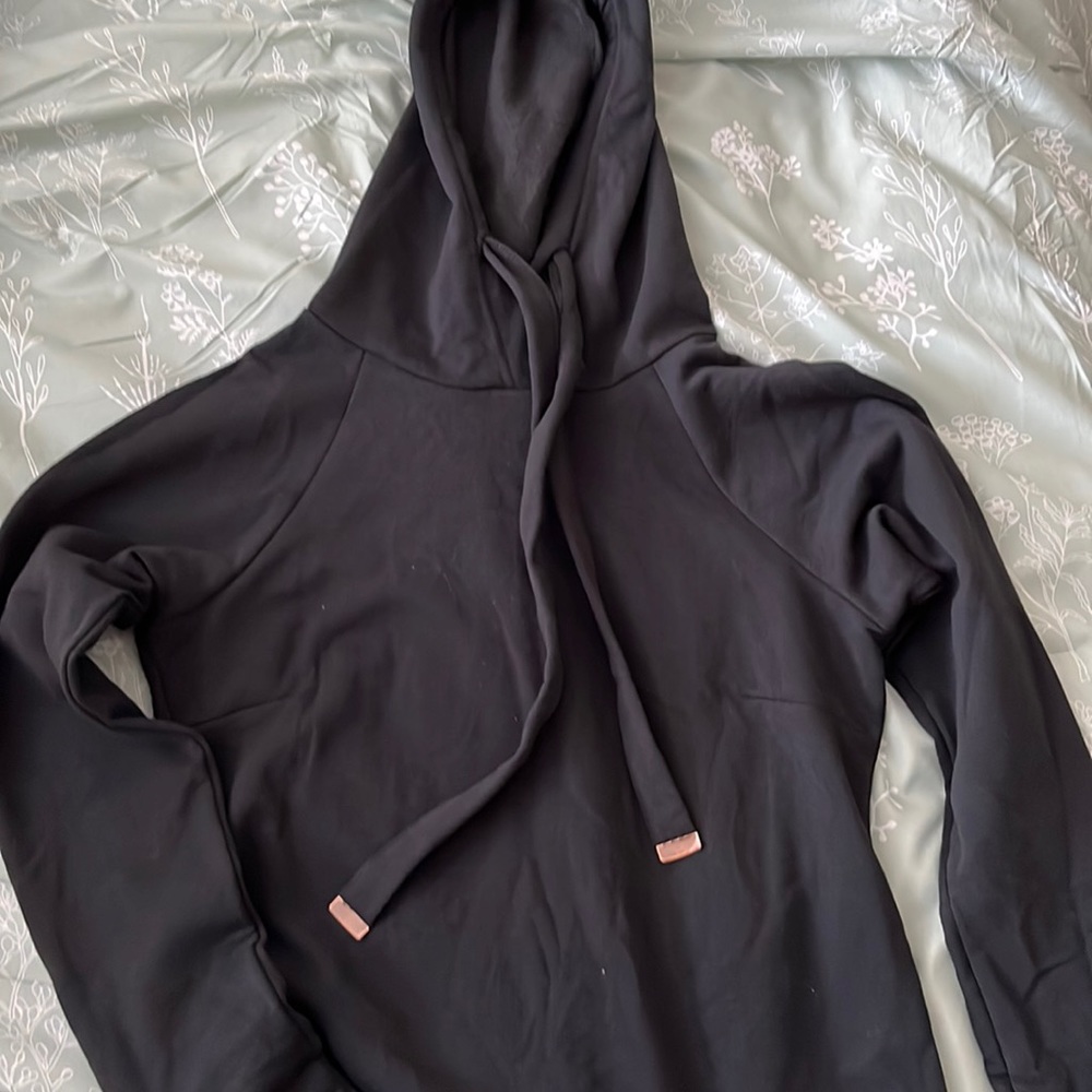 Black Hoodie Dress